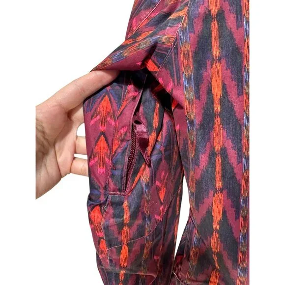 Burton Horizon Ski Jacket Hoodie Women XS Pink Snowboarding Waterproof Thinsulat - Picture 11 of 16